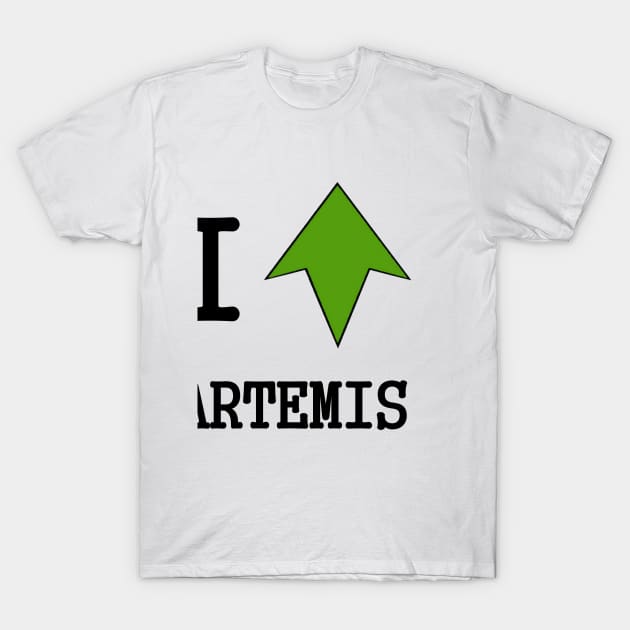 I LOVE ARTEMIS T-Shirt by Andre_Mikz